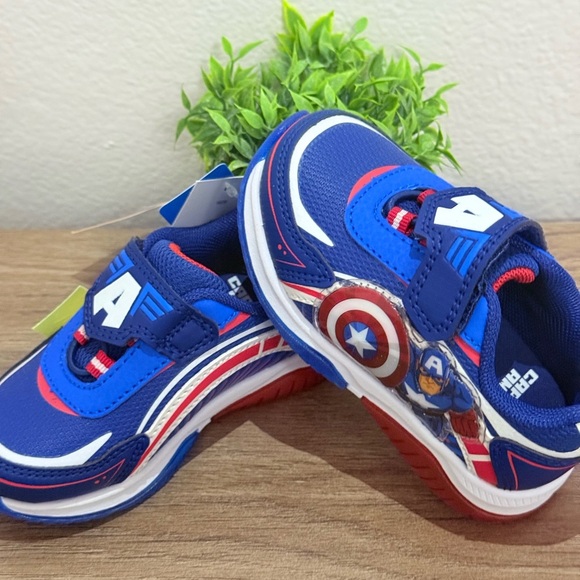 Target Blue and Red Hero Sneakers for Kids - Picture 3 of 7